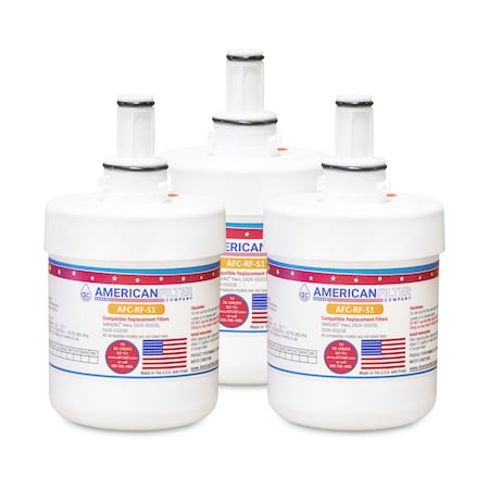 American Filter Co AFC  AFC-RF-S1, Compatible to Samsung TADA29-00003A Refrigerator  Filters (3PK) TADA29-00003A-AFC-RF-S1-3-68697